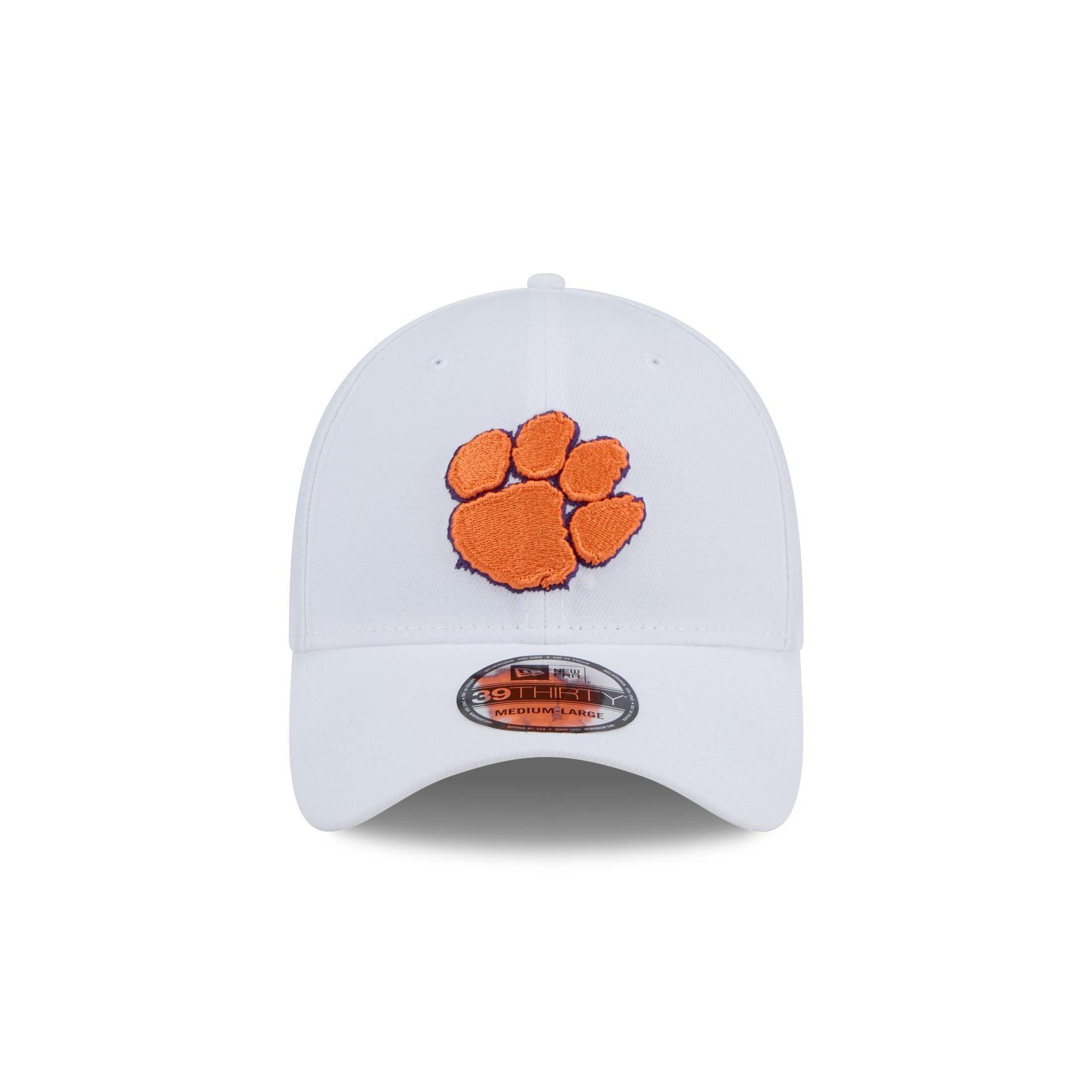 Clemson Tigers Chrome 39THIRTY Stretch Fit Hat Male Product Image