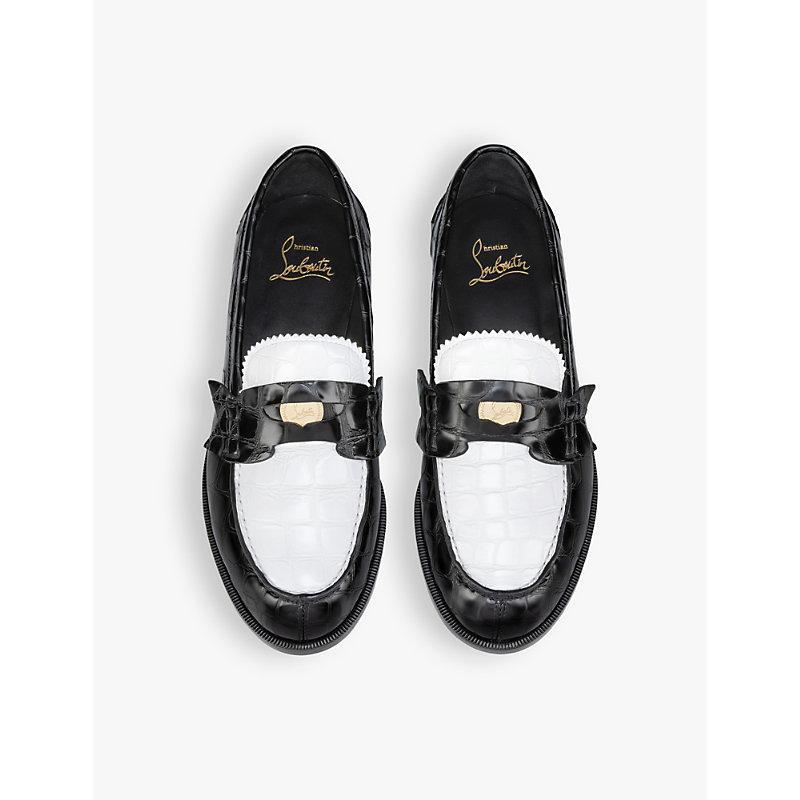 CHRISTIAN LOUBOUTIN Penny Loafer In Black Product Image