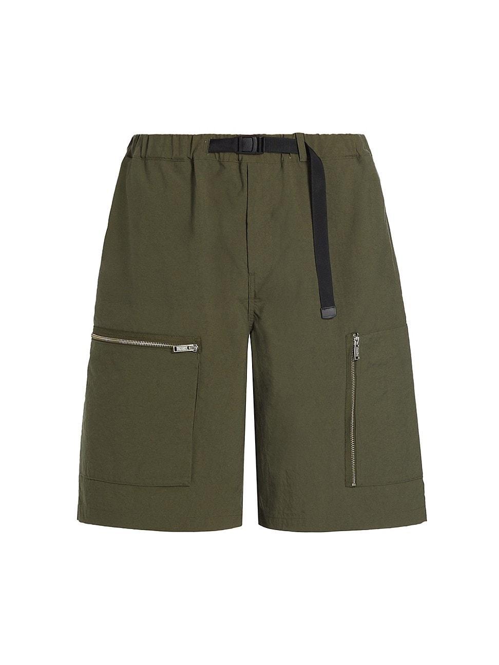 Mens Nylon Zipper Shorts Product Image