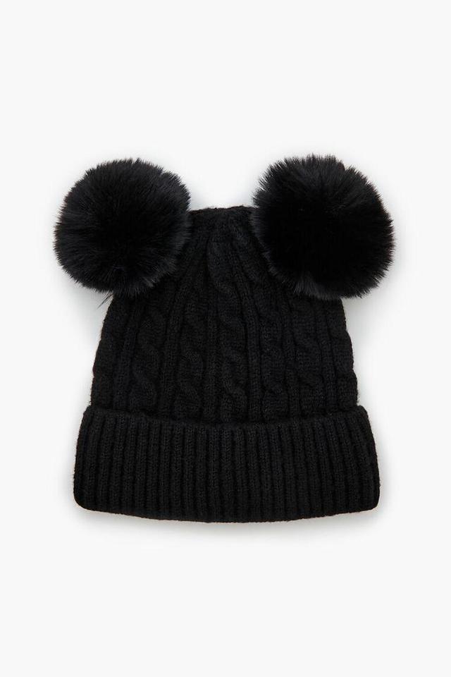 Pom Pom Cable Knit Beanie | Forever 21 Product Image