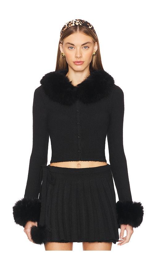 Nili Faux Fur Sweater Product Image