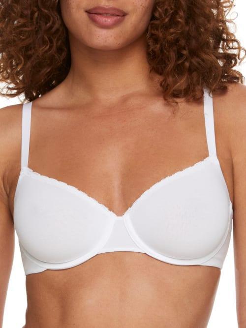 Skarlett Blue Adorned Cotton Blend Underwire Bra Product Image