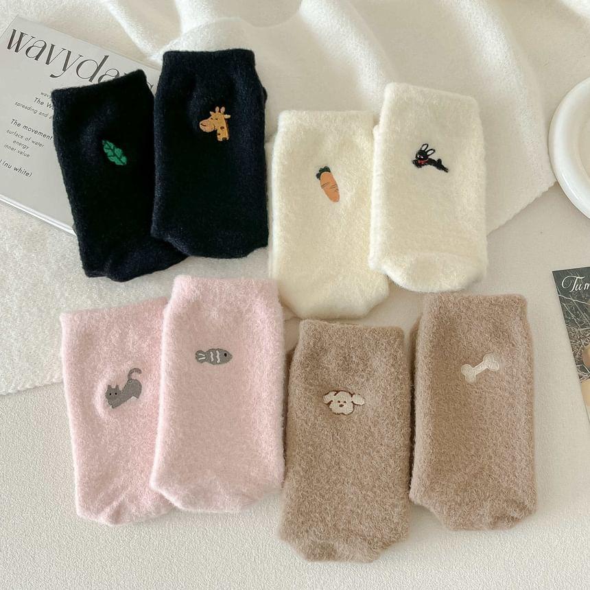 Embroidered Socks Product Image