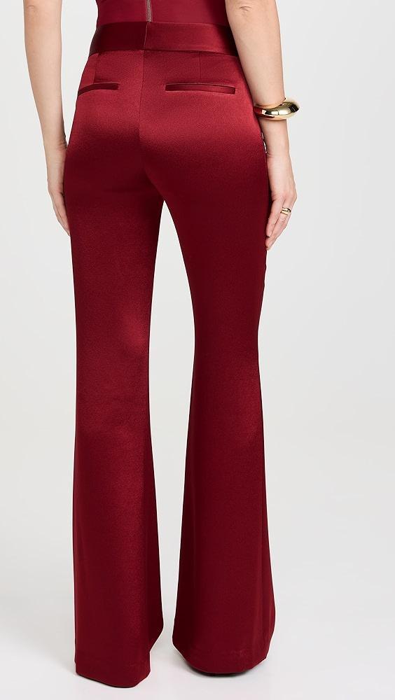 alice + olivia Andrew Bootcut Slim Pants | Shopbop Product Image