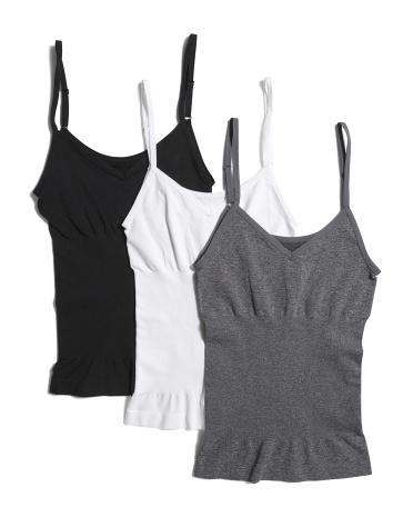 3pk Seamless Smoothing And Shaping Camis for Women Product Image