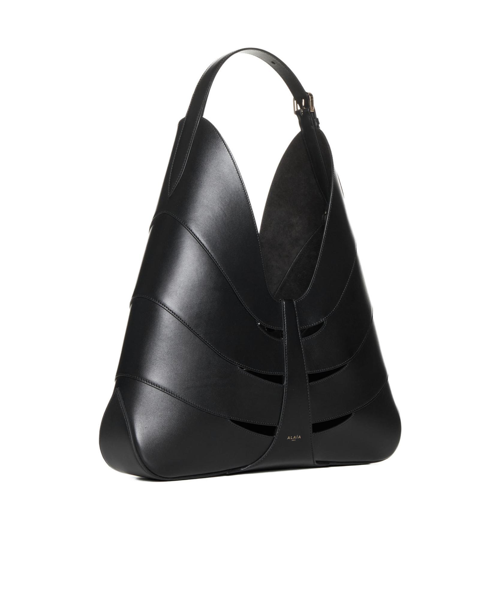 ALAÏA Delta Tote Bag In Black Product Image