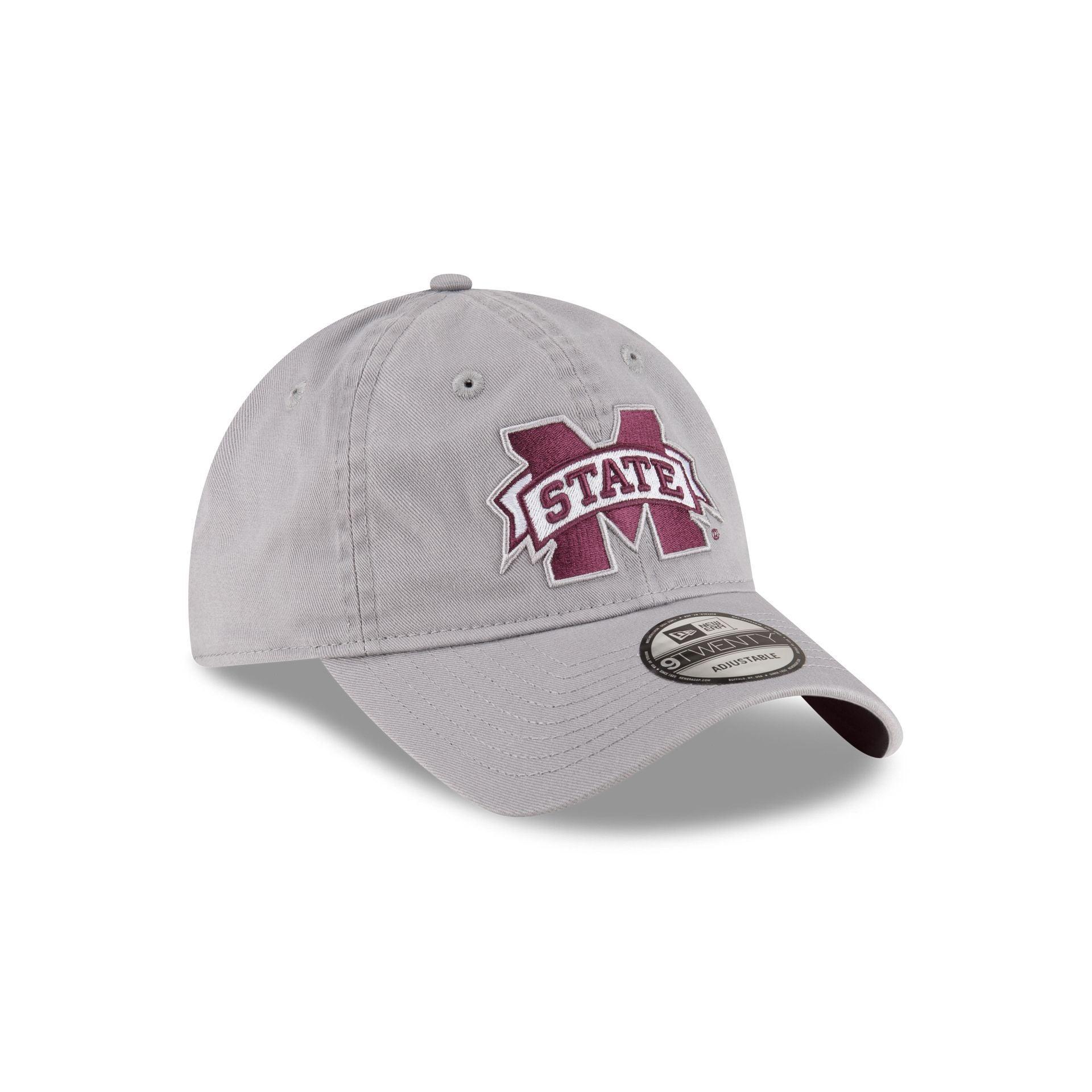 Mississippi State Bulldogs Gray 9TWENTY Adjustable Hat Male Product Image