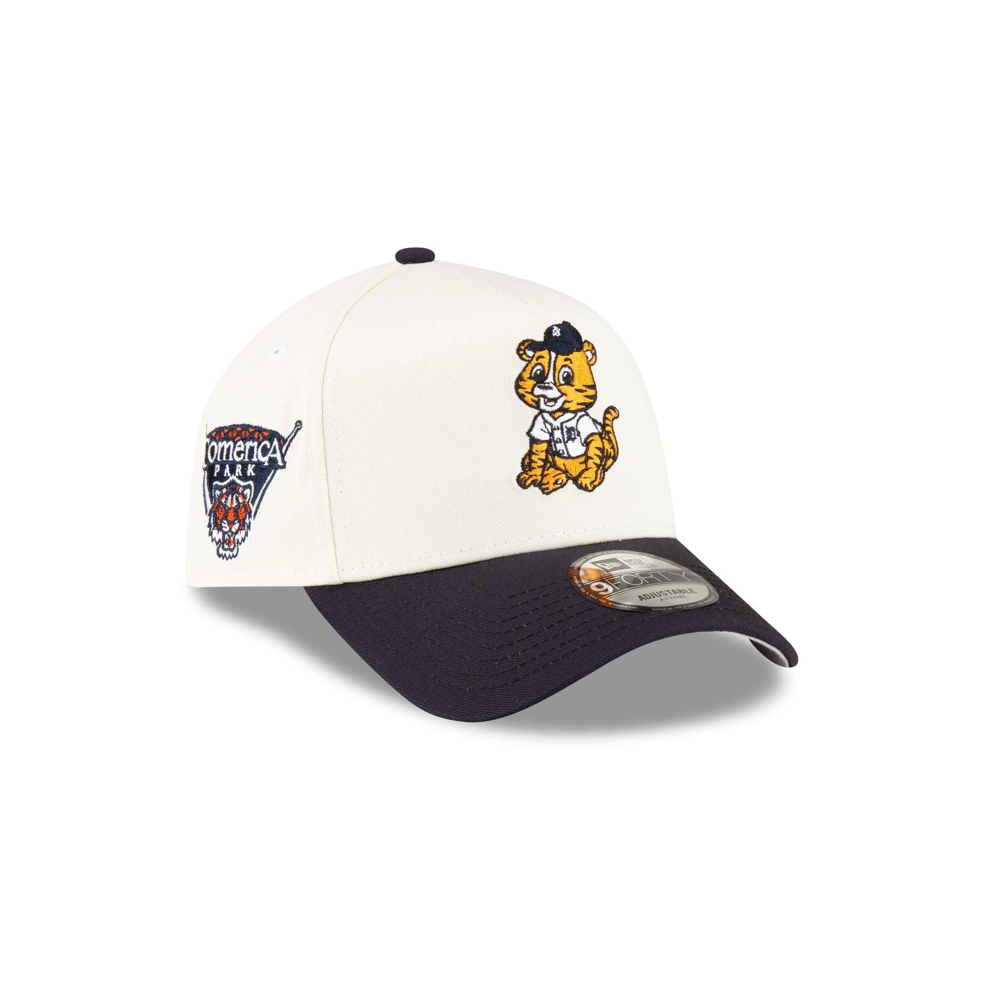 Detroit Tigers Mini Mascot 9FORTY A-Frame Snapback Hat Male Product Image