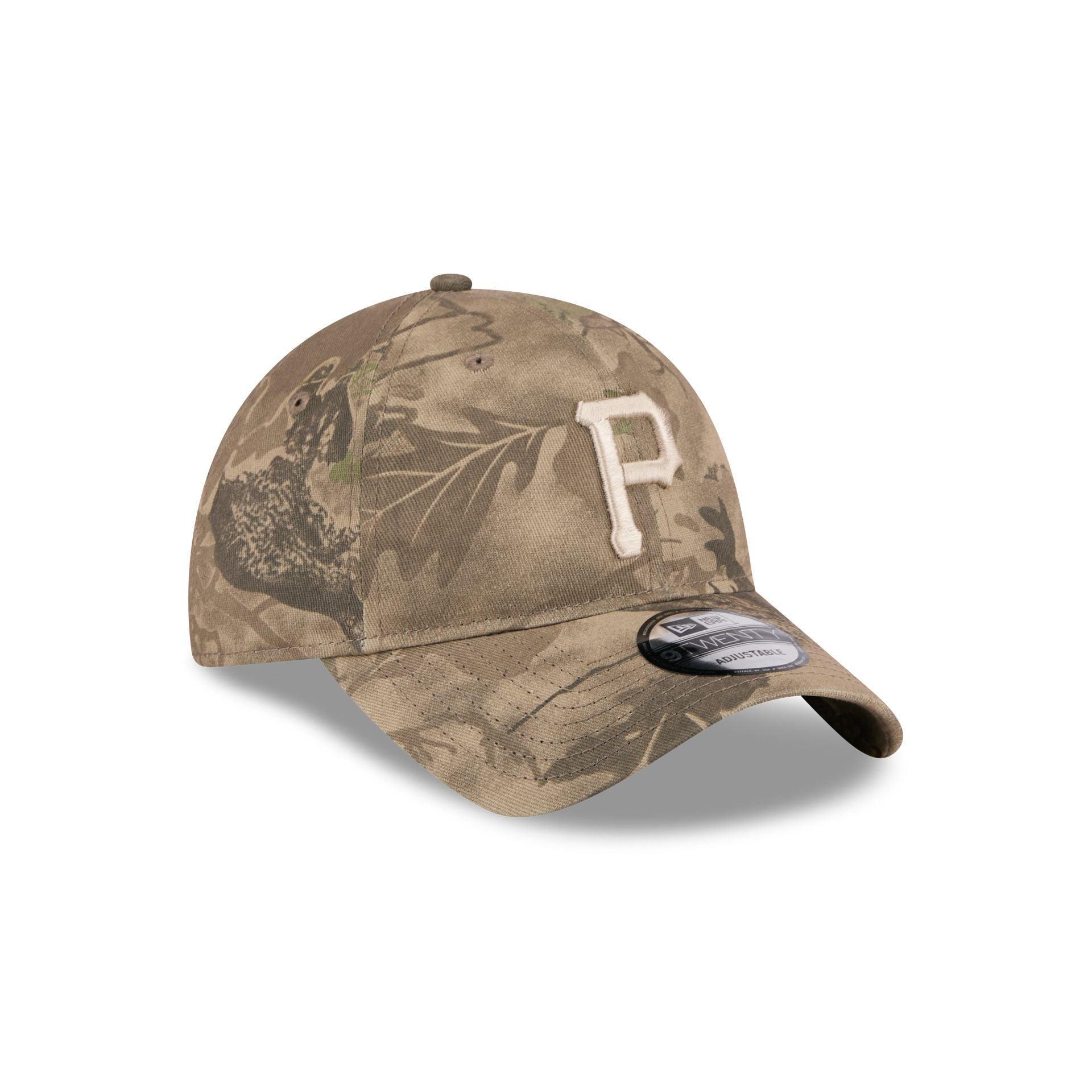 Pittsburgh Pirates Leaf Camo 9TWENTY Adjustable Hat Male Product Image