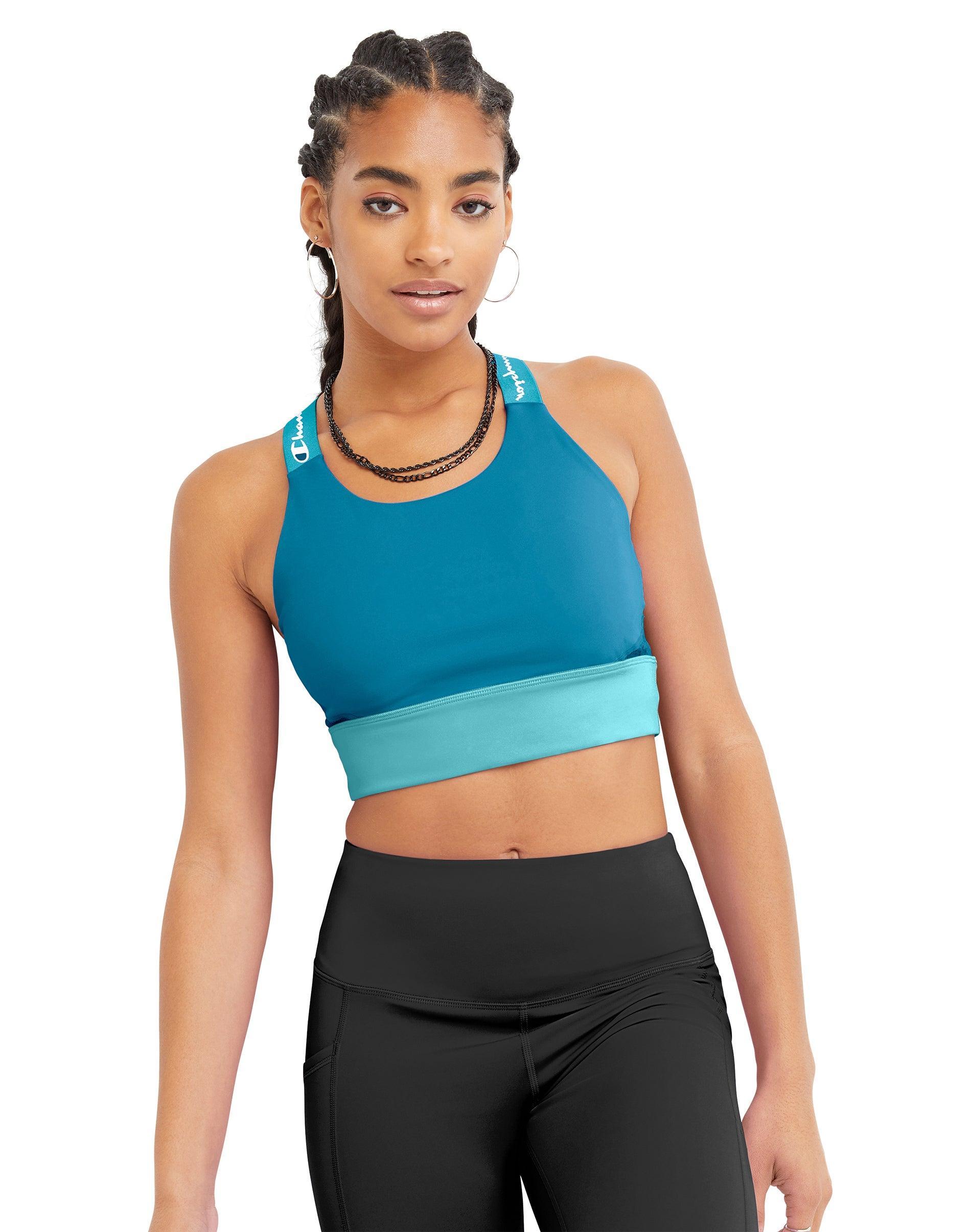 Champion Absolute Crop Top (Strawberry Rouge/Red Flame) Women's Clothing Product Image