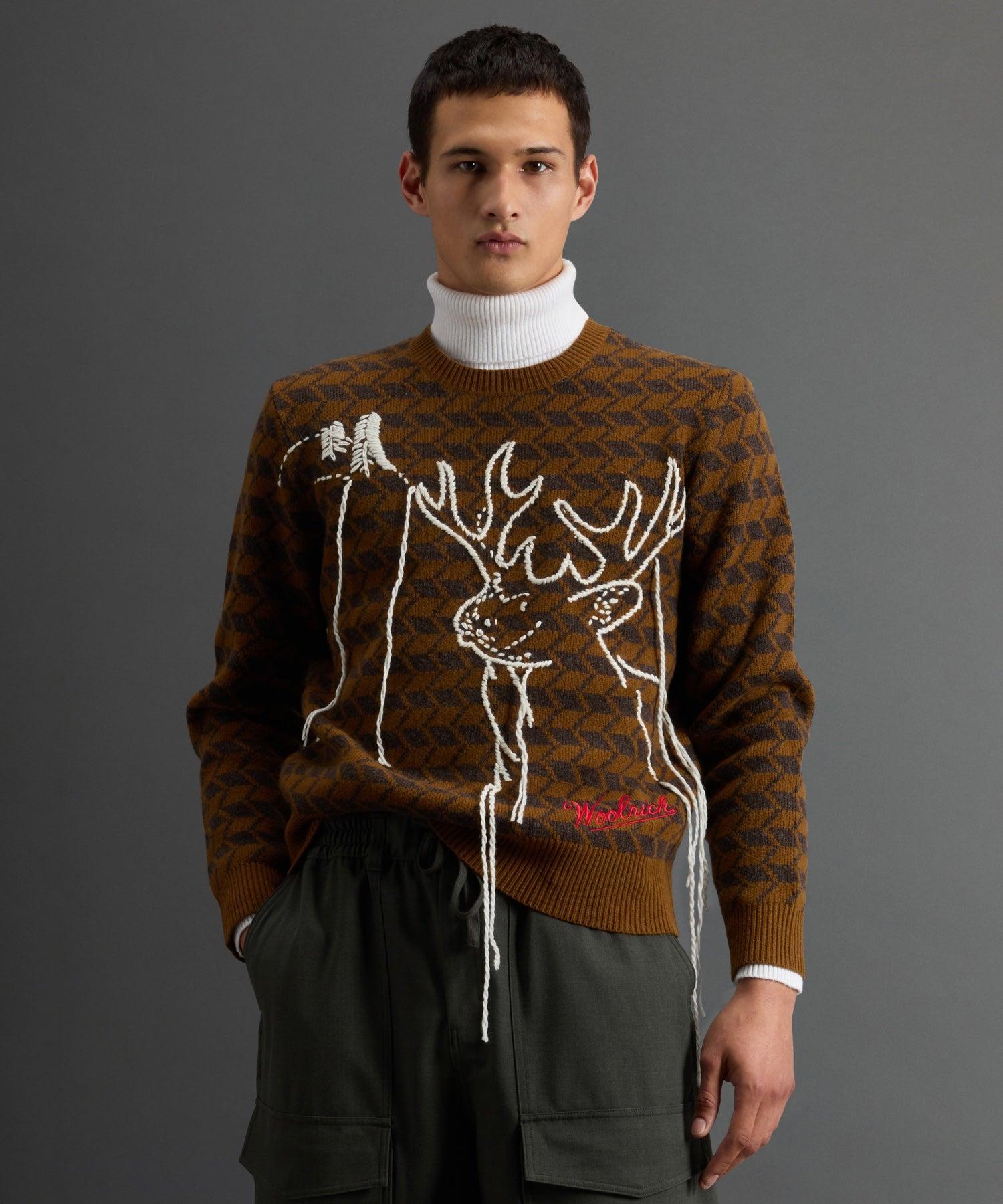 Todd Snyder X Woolrich Deer Sweater Product Image