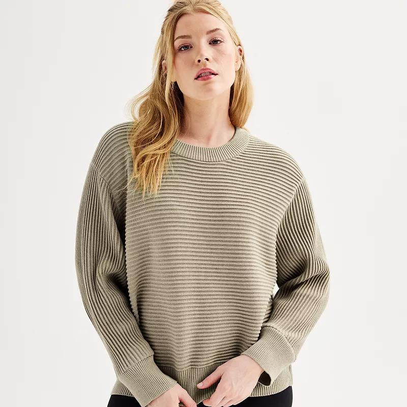 Womens FLX Ottoman Stitch Pullover Product Image