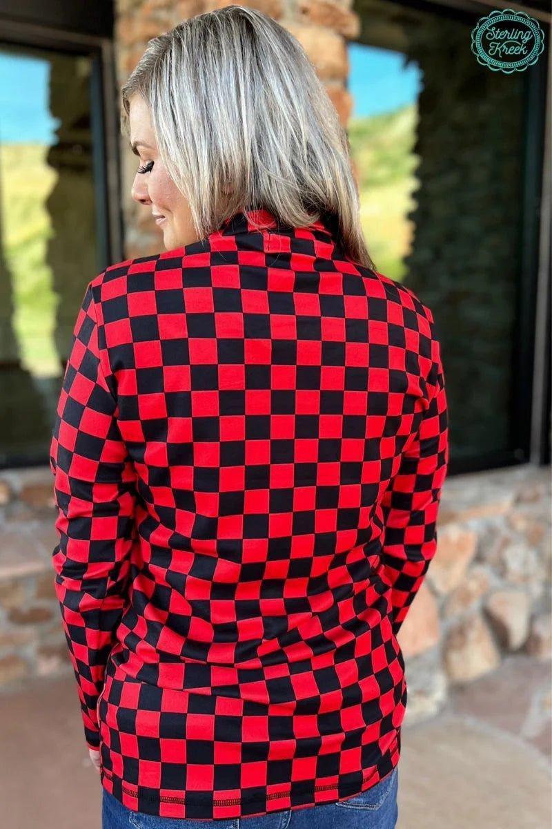 Sterling Kreek Black & Red Pep Rally Pullover Product Image