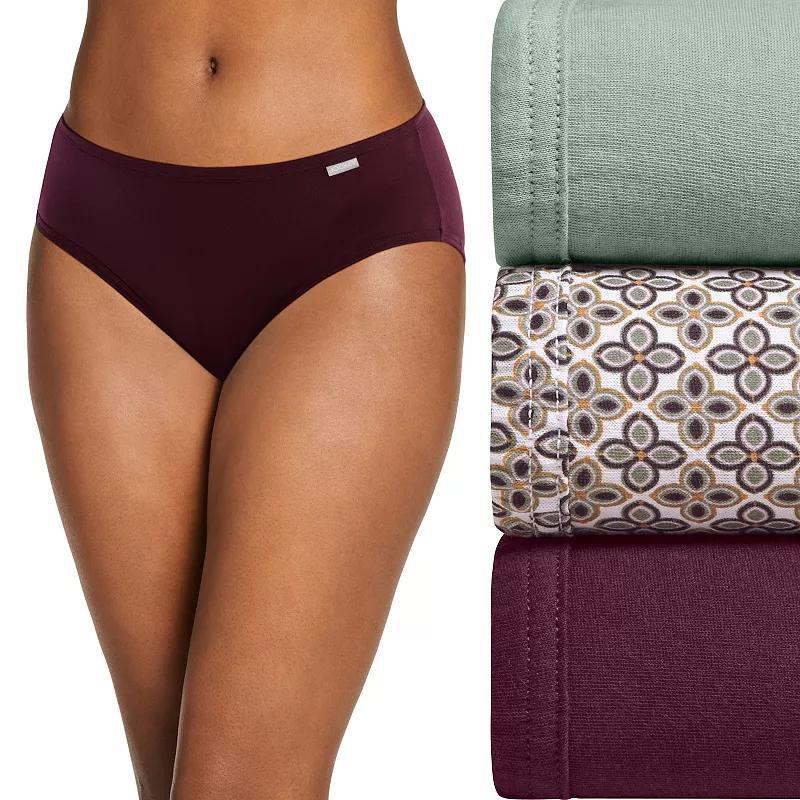 Plus Size Jockey Elance 3-Pack French Cut Panty Set 1485, Womens Product Image