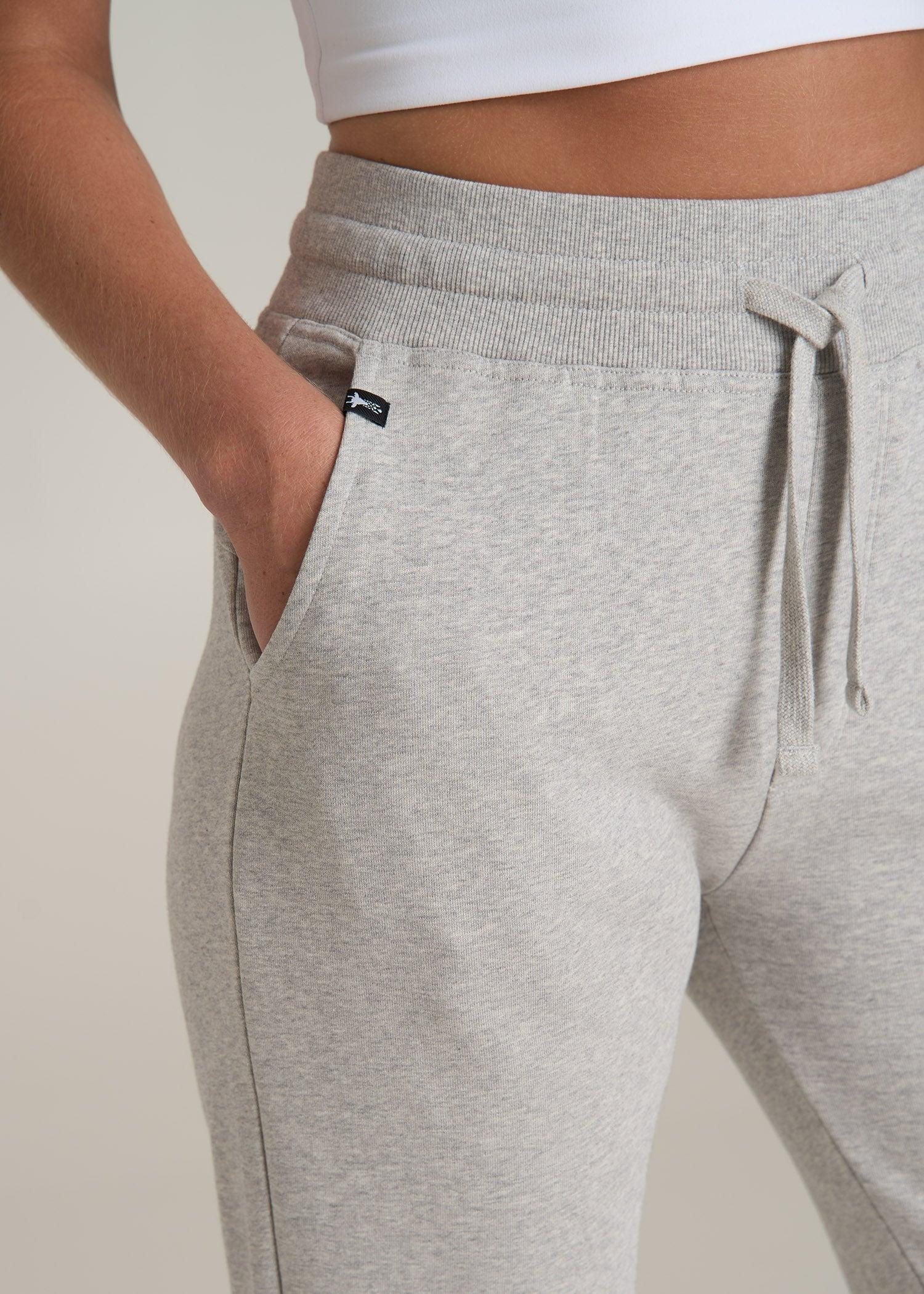 Wearever 2.0 French Terry Joggers for Tall Women in Grey Mix Product Image