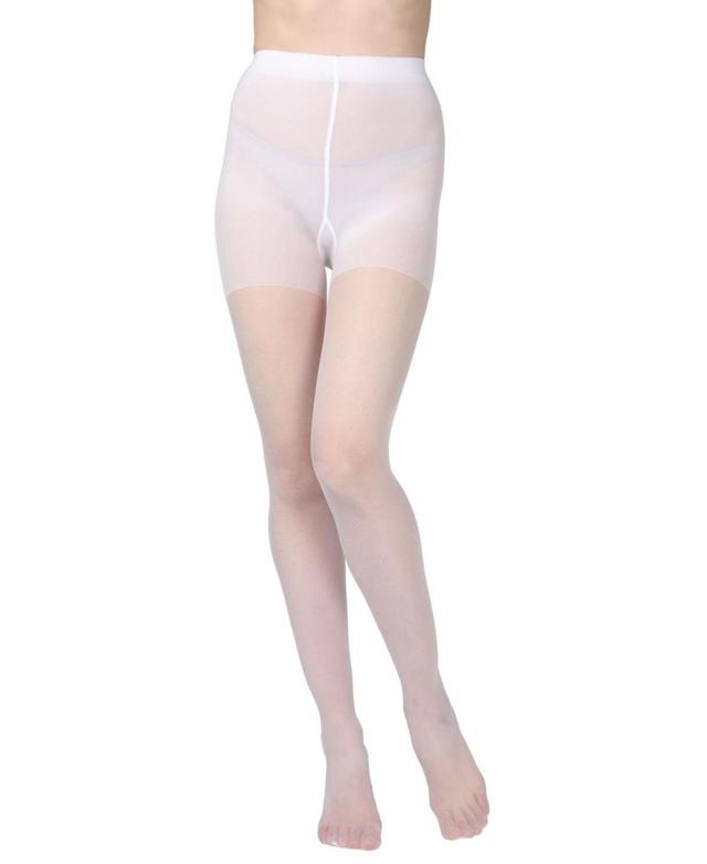 MeMoi Womens Essential Control Top Satin Sheer Pantyhose Product Image