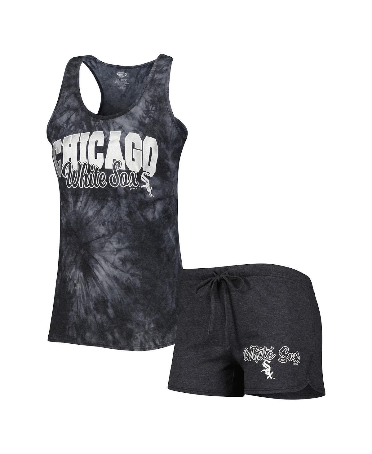 Womens Concepts Sport Charcoal Chicago White Sox Billboard Racerback Tank & Shorts Sleep Set Product Image