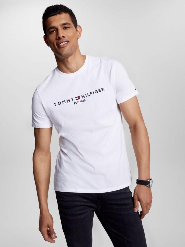 Tommy Hilfiger Men's Embroidered Tommy Logo T-Shirt Product Image