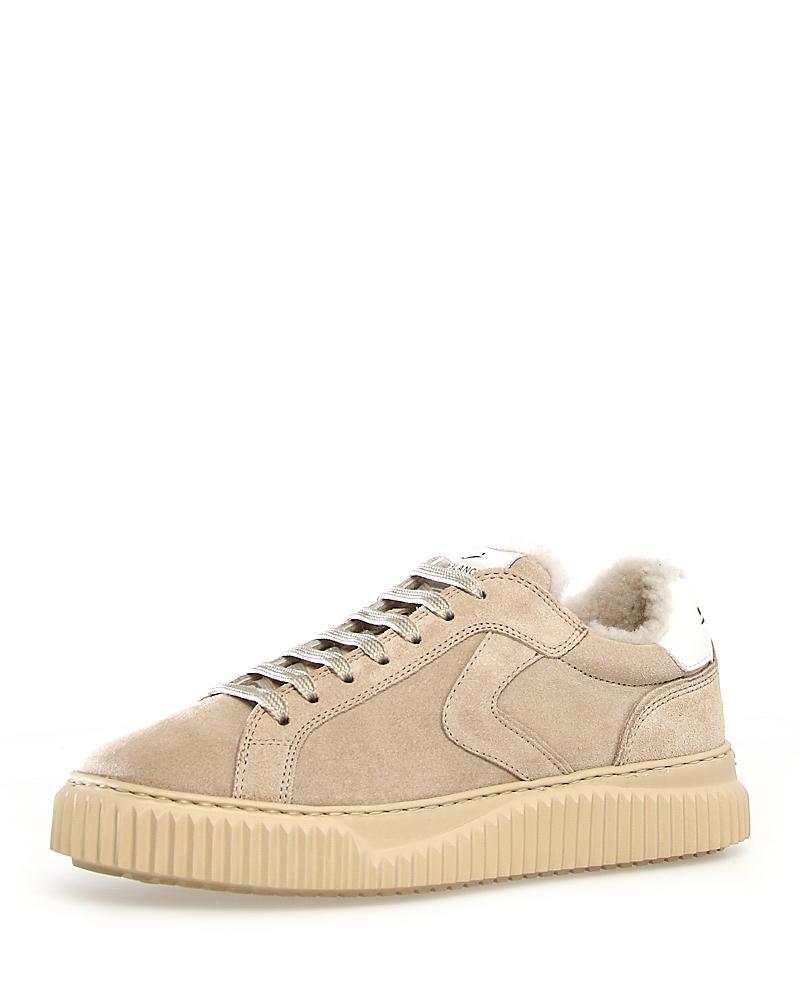 Voile Blanche Womens Lipari Shearling Lined Sneakers Product Image