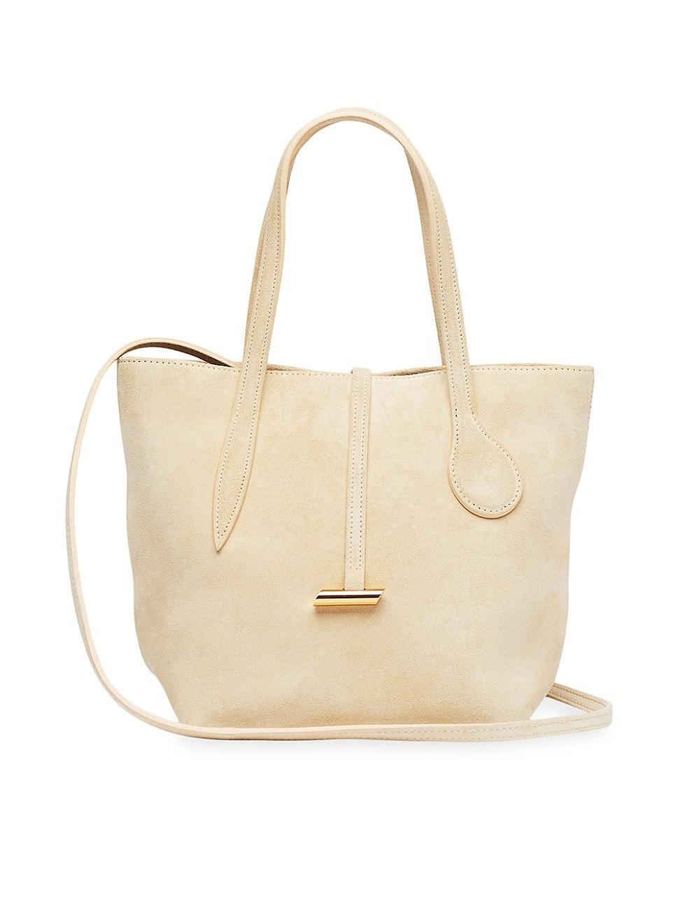 Womens Sprout Mini Suede Tote Bag Product Image