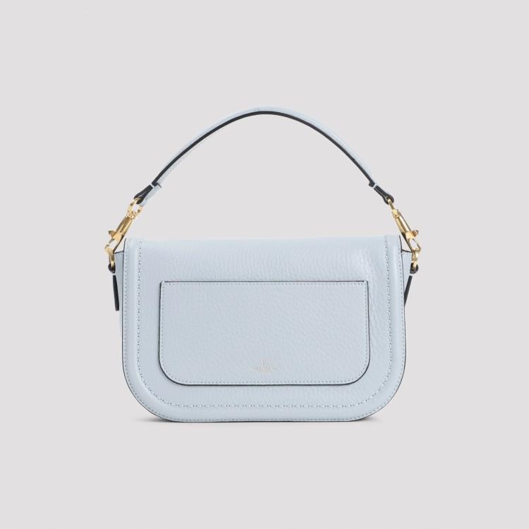 VALENTINO GARAVANI Blue Calf Leather Shoulder Bag Product Image