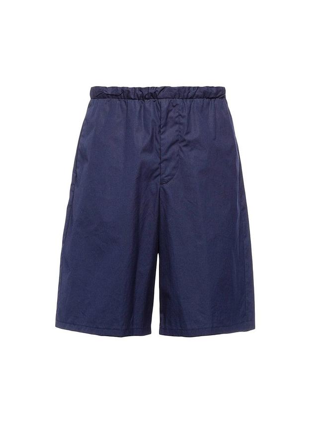 Mens Cotton Bermuda Shorts Product Image