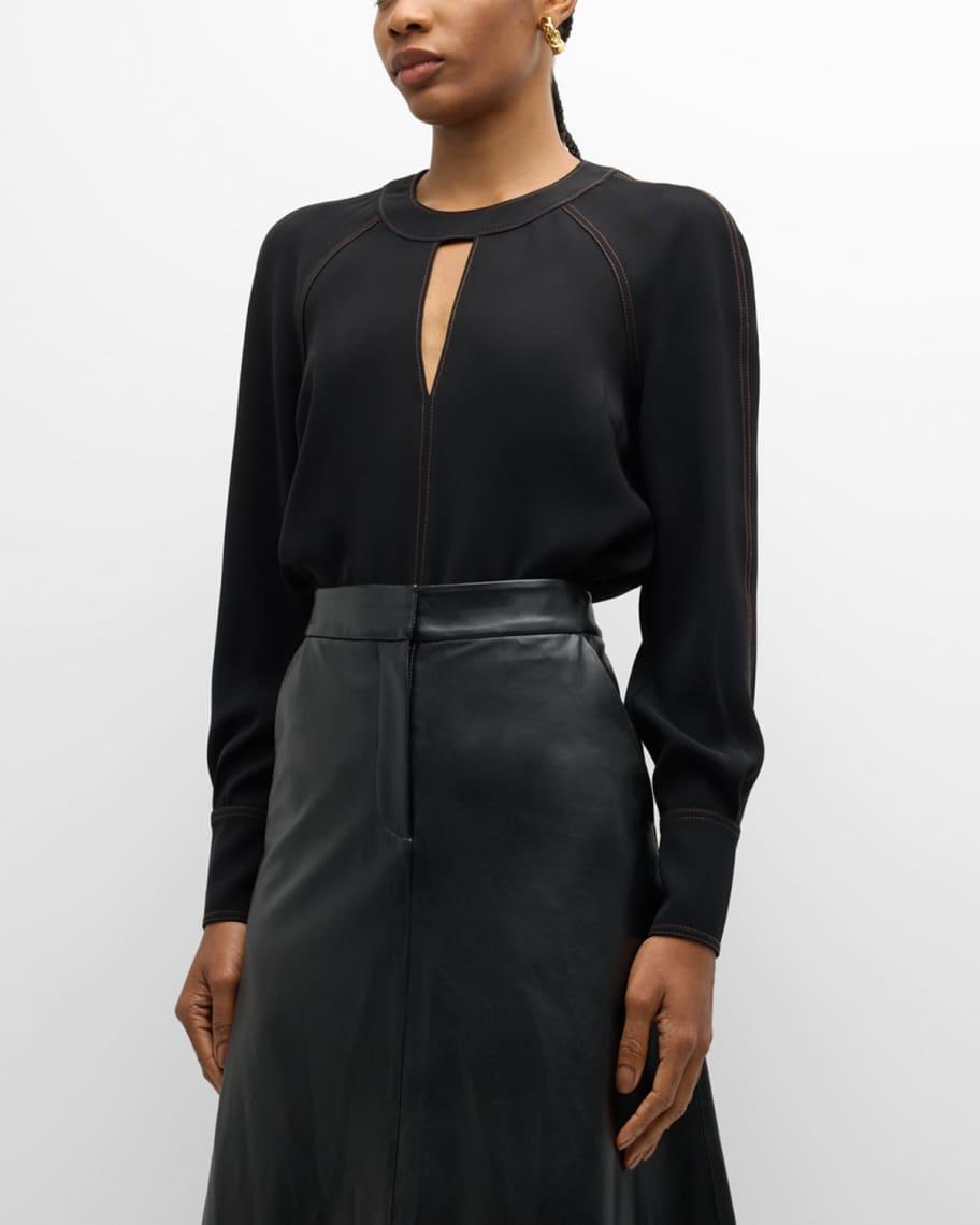 Tena Long-Sleeve Cut-Out Top  product image