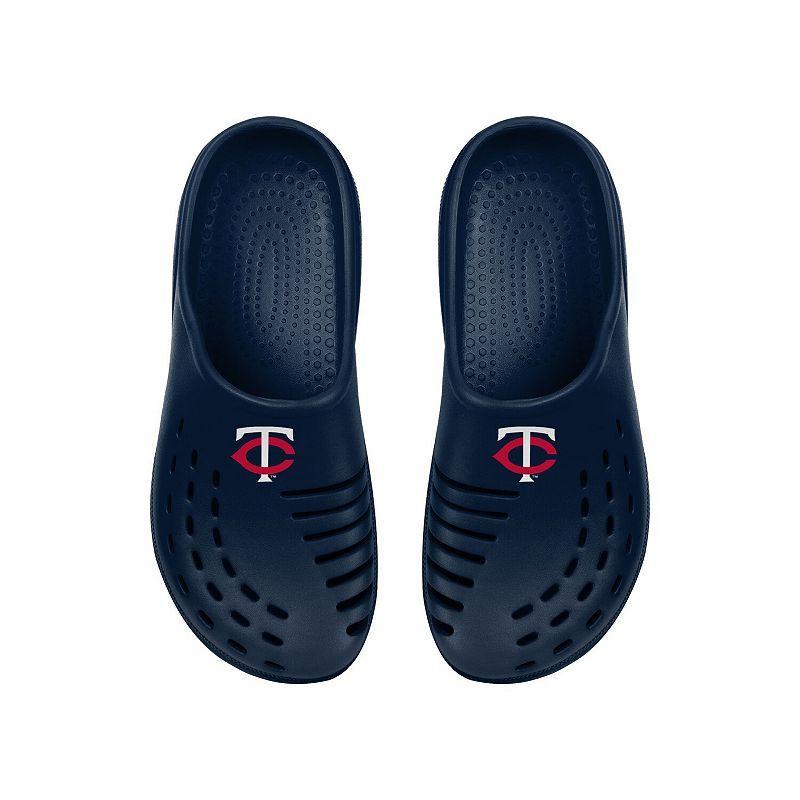 Mens FOCO Minnesota Twins Molded Garden Clogs Blue Product Image