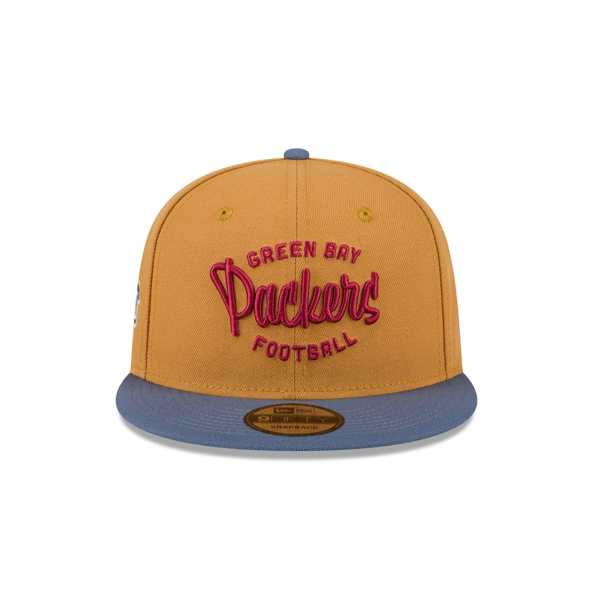 Green Bay Packers Panama Tan 9FIFTY Snapback Hat Male Product Image