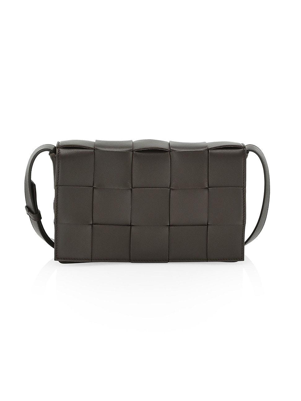 Bottega Veneta Intrecciato Leather Crossbody Bag Product Image