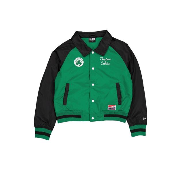 Boston Celtics Throwback Women's Jacket Female Product Image