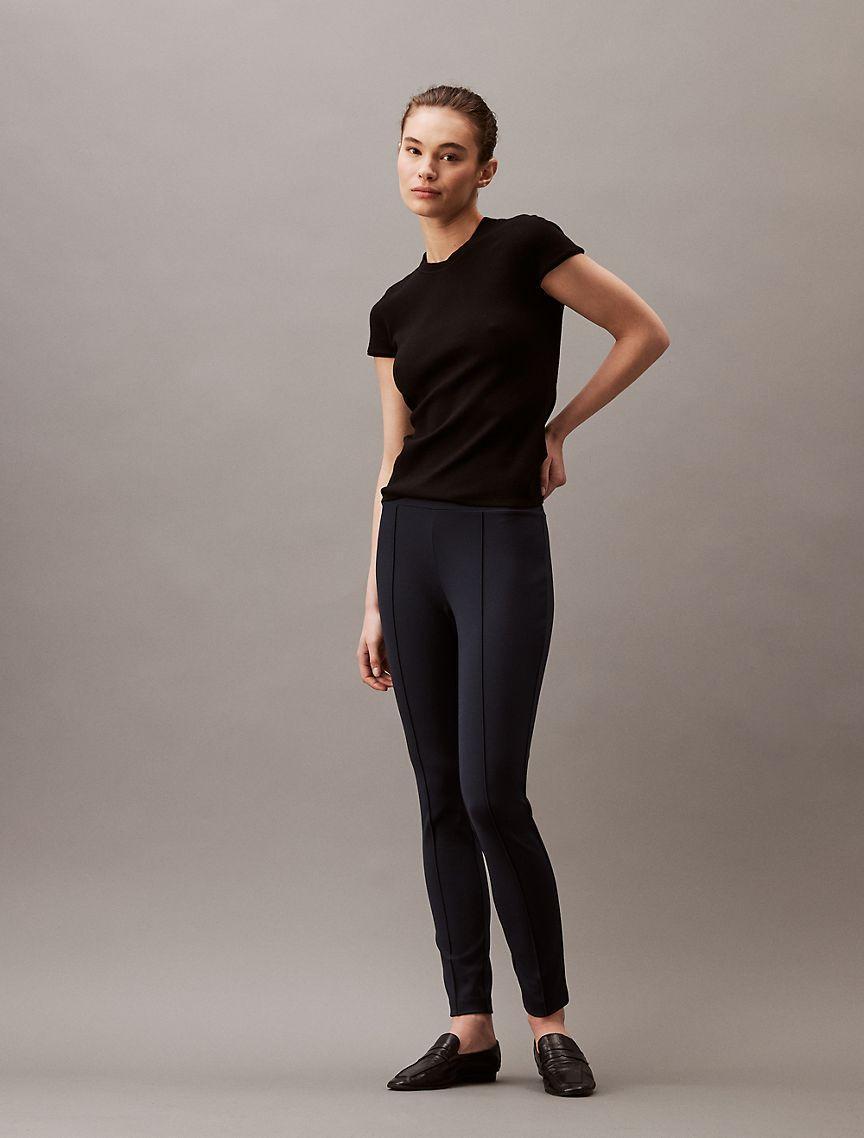 Ponte Skinny Fit Pants Product Image