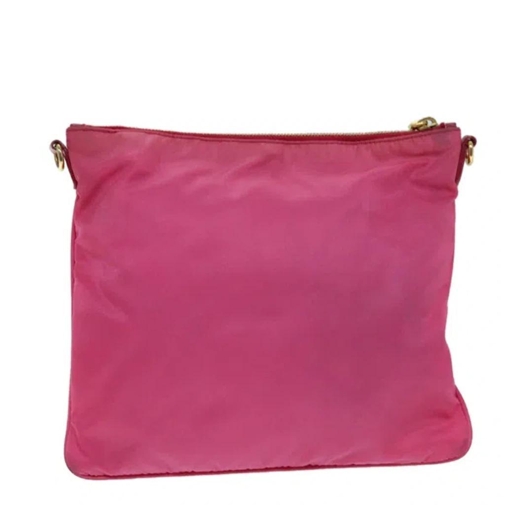 Tessuto Pink Synthetic Shoulder Bag () Product Image