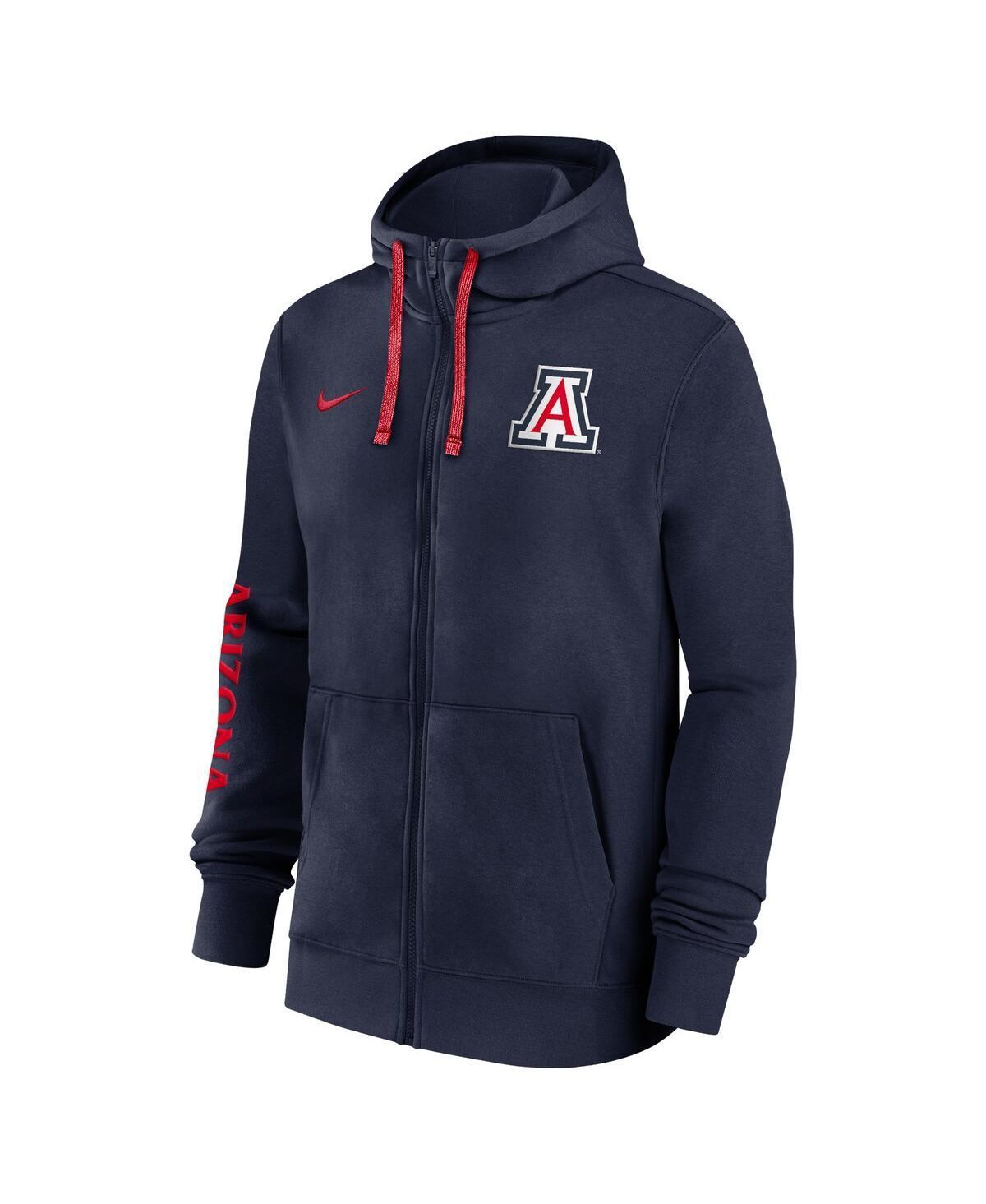 NIKE Arizona Wildcats Sideline Team Issue  Men's College Full-zip Hoodie In Blue Product Image