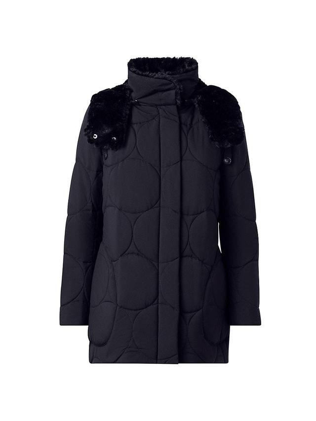 Akris punto Parker Dot Quilted Coat Product Image