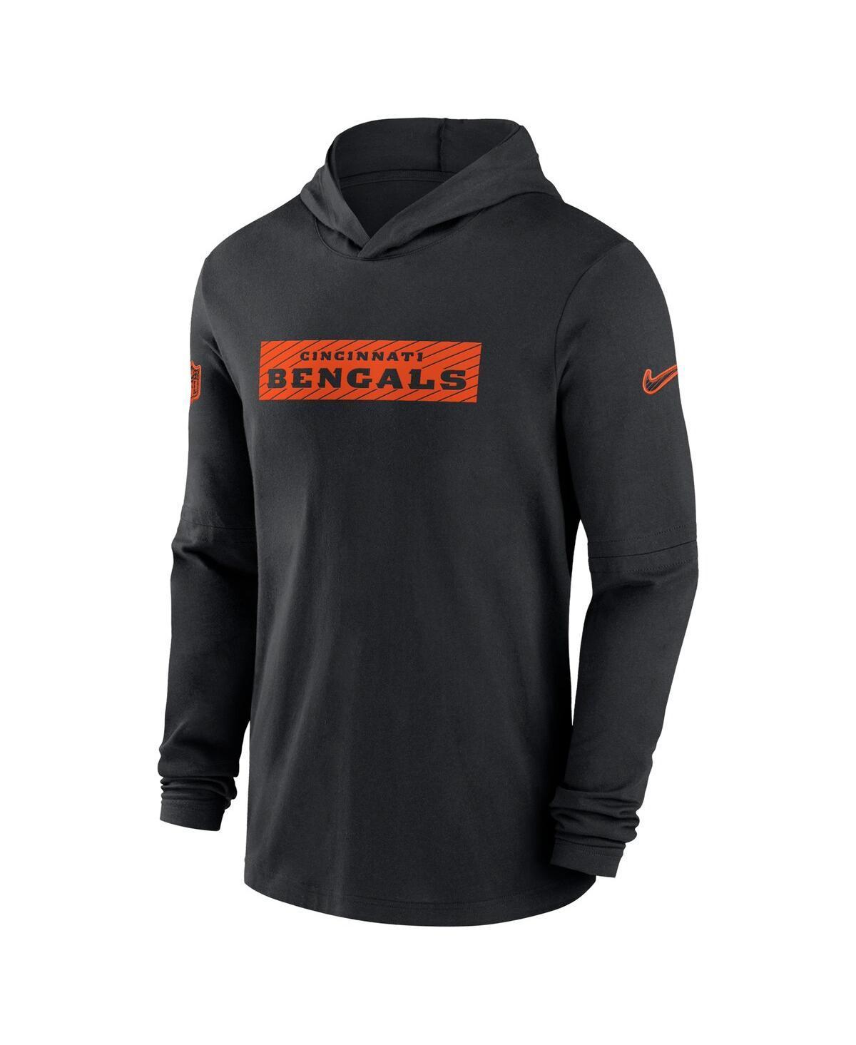 Denver Broncos Sideline Nike Men's Dri-FIT NFL Long-Sleeve Hooded Top Product Image