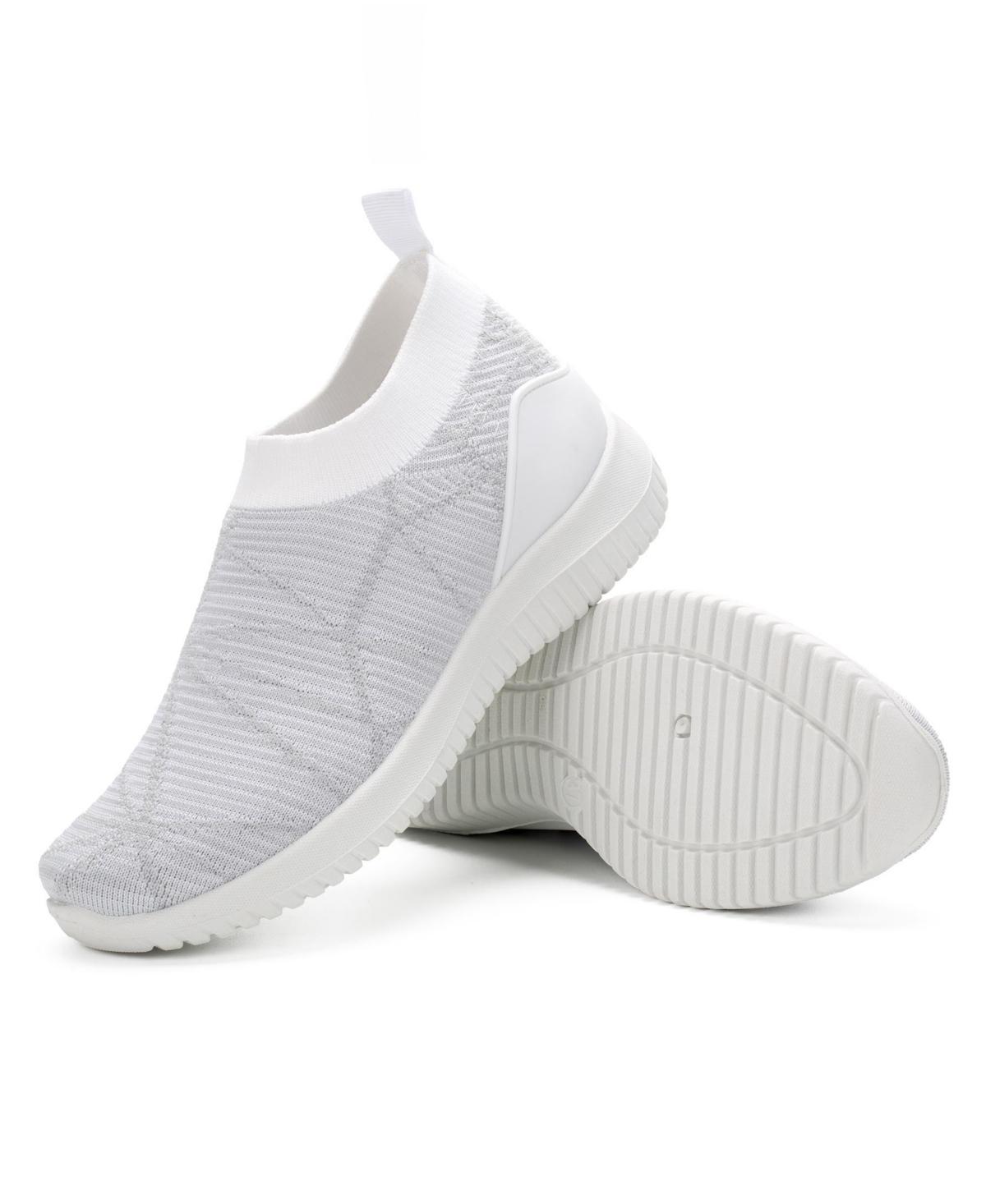 Mio Marinos Womens Casual Slip On Sneakers with Breathable Mesh Product Image