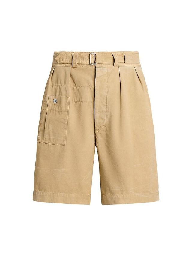 Mens Cotton Relaxed-Fit Shorts Product Image