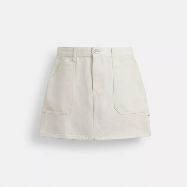 Painter Skirt In Organic Cotton Product Image