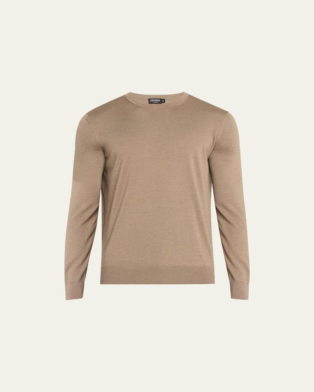 Mens Casheta Cashmere Crewneck Sweater Product Image