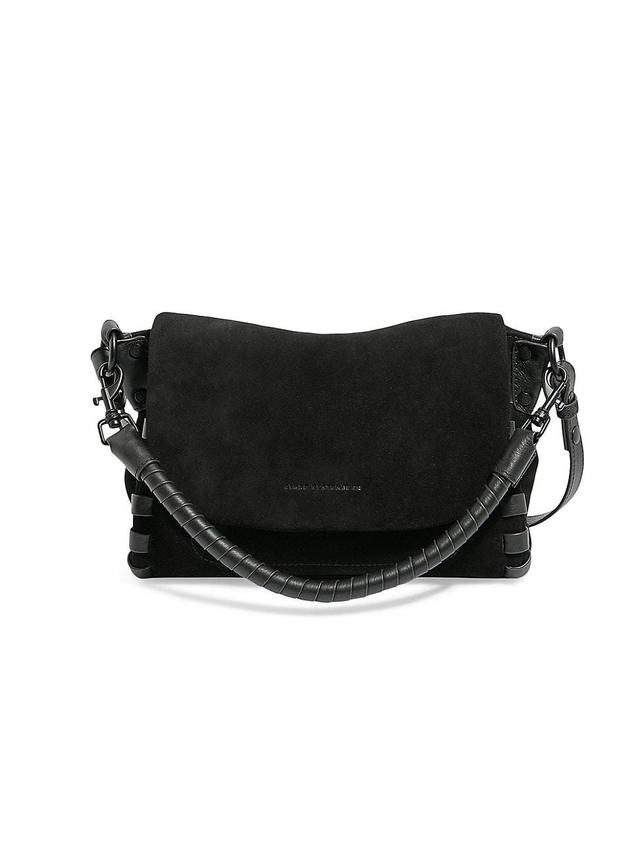 Womens Zen Suede Convertible Crossbody Bag Product Image