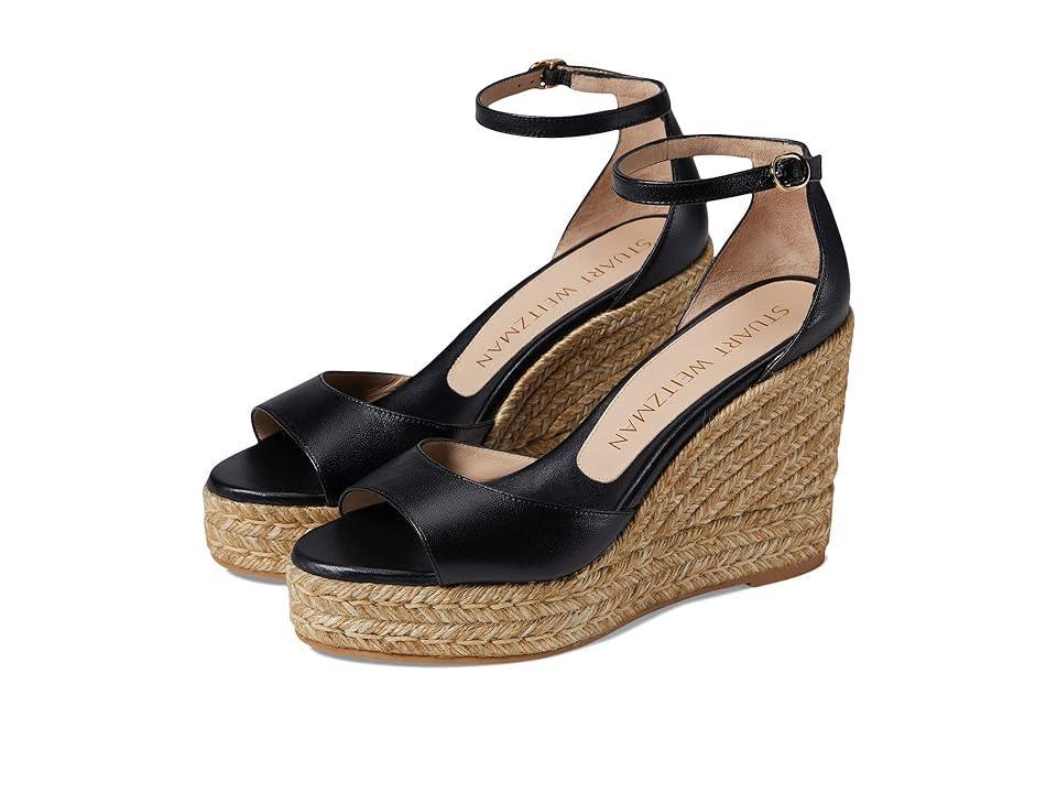 Stuart Weitzman Nudistcurve Espadrille Wedge (Tan 1) Women's Shoes Product Image