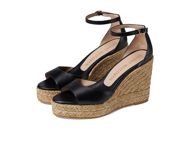 Stuart Weitzman Nudistcurve Espadrille Wedge (Tan 1) Women's Shoes Product Image