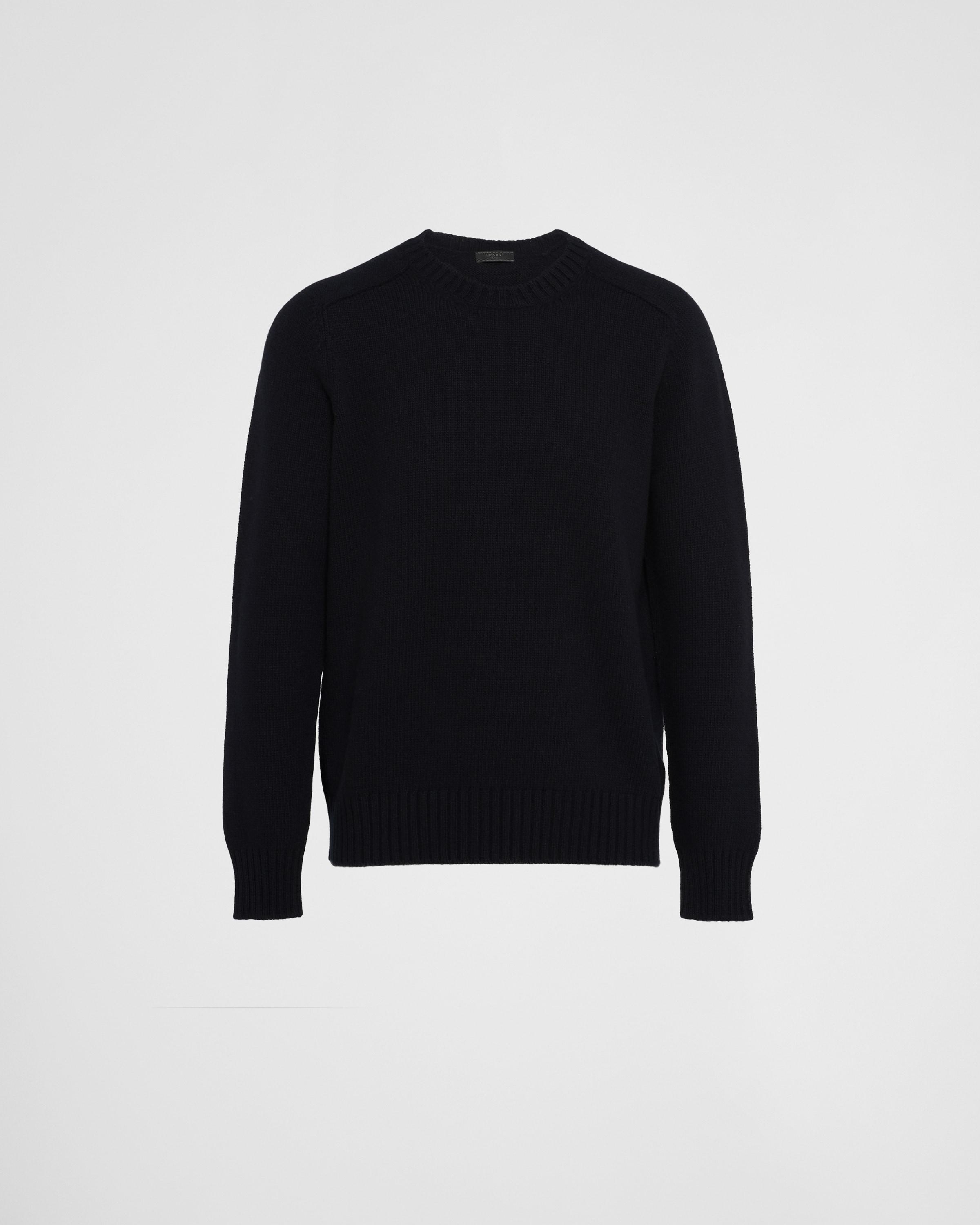 Wool and cashmere crew-neck sweater Product Image