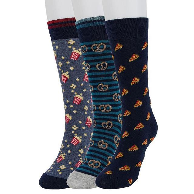 Mens Sonoma Goods For Life 3-pack Mixed Novelty Socks Product Image