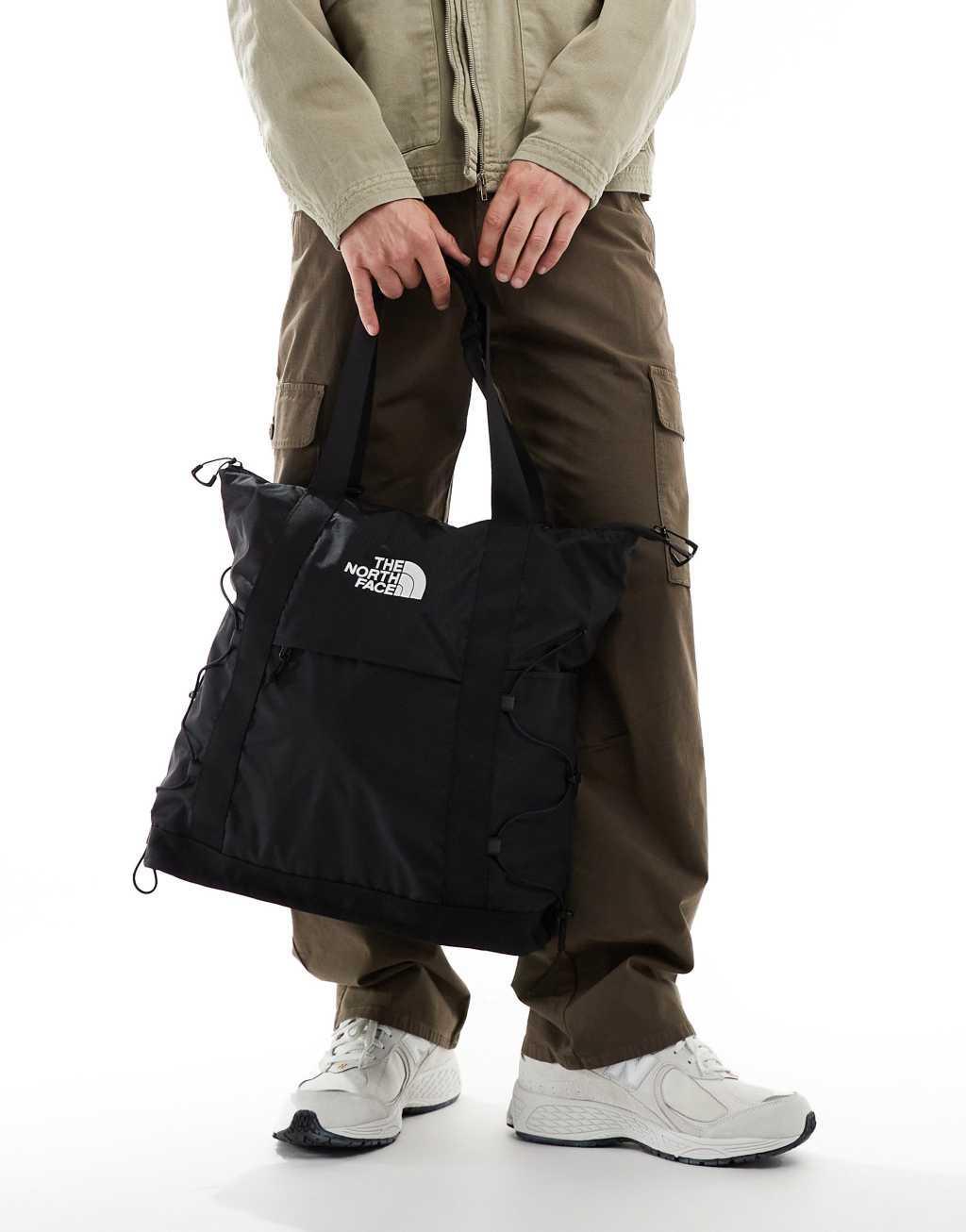 The North Face Borealis tote bag in black Product Image