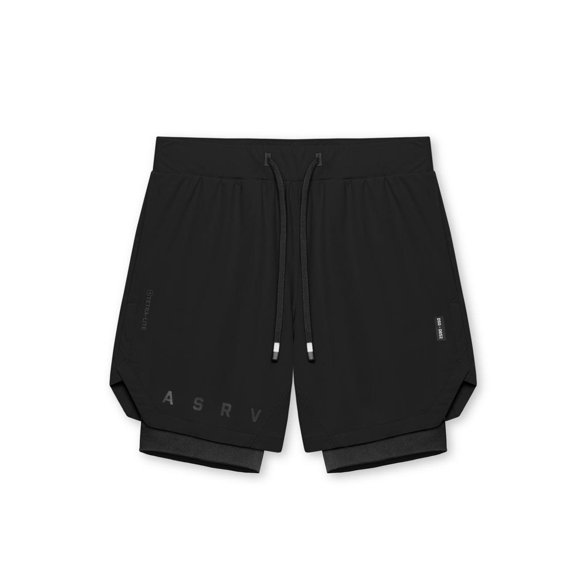 0652. Tetra-Lite™ 7" Liner Short - Black Product Image