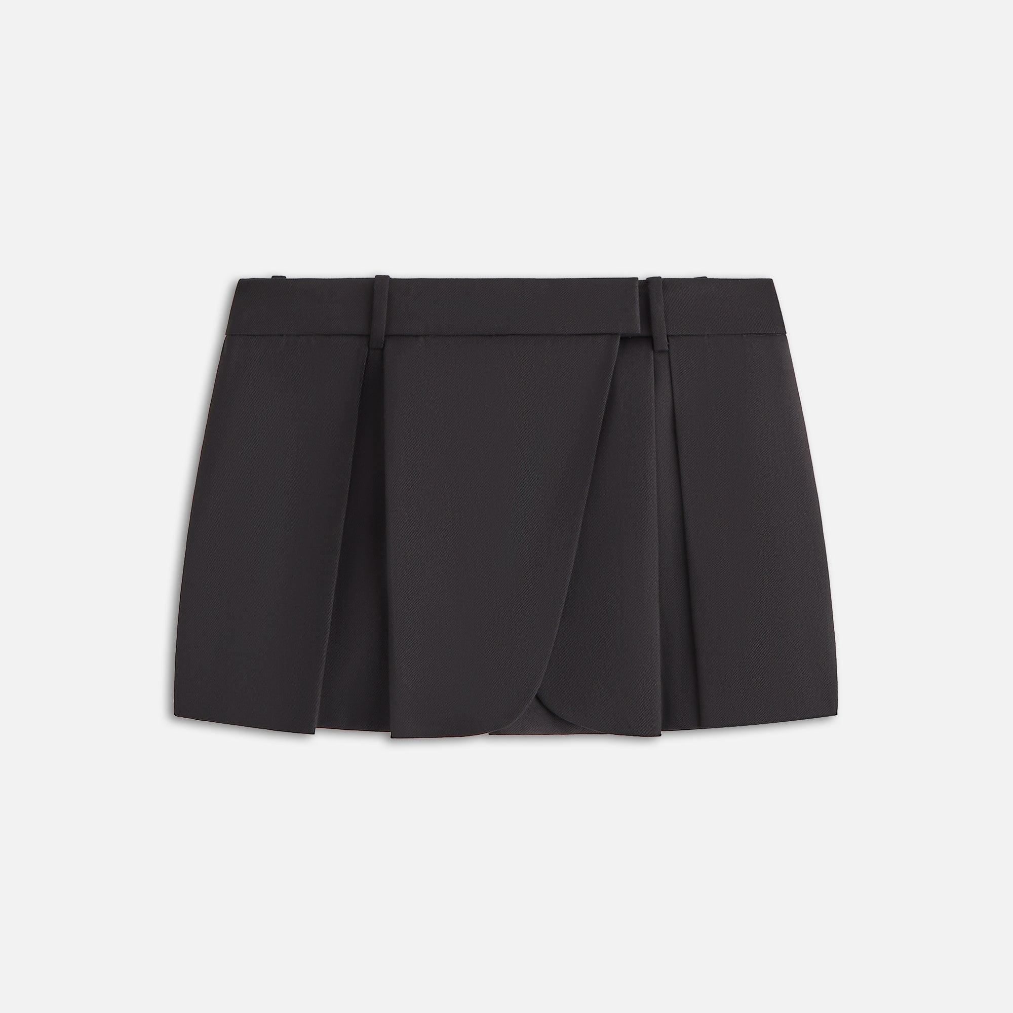 Kith Women Suki Pleated Skort - Black Female Product Image