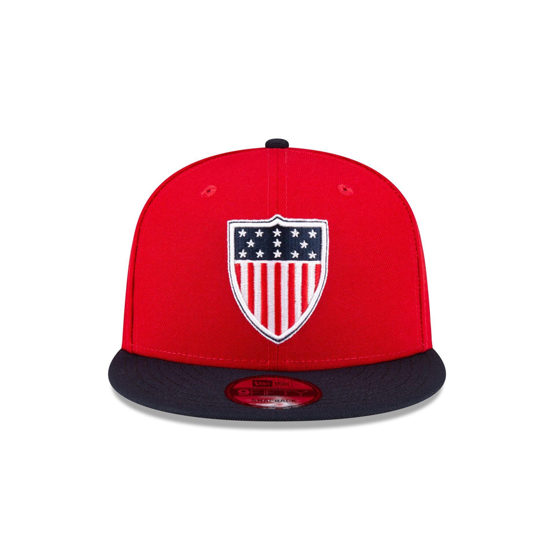 Team USA Red 9FIFTY Snapback Hat Male Product Image