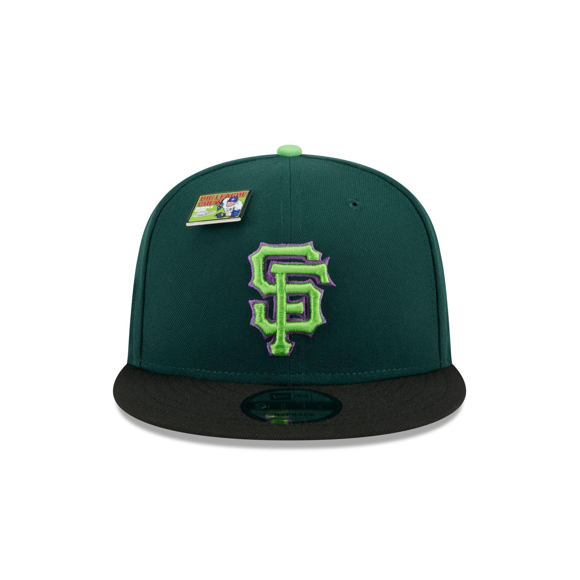 Big League Chew X San Francisco Giants Sour Apple 9FIFTY Snapback Hat Male Product Image